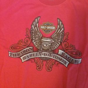 Short Sleeve Harley T-shirt, size Large